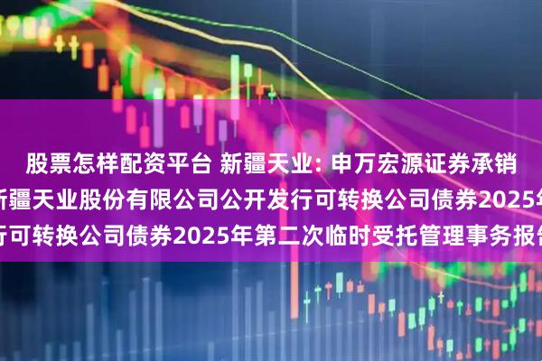 股票怎样配资平台 新疆天业: 申万宏源证券承销保荐有限责任公司关于新疆天业股份有限公司公开发行可转换公司债券2025年第二次临时受托管理事务报告